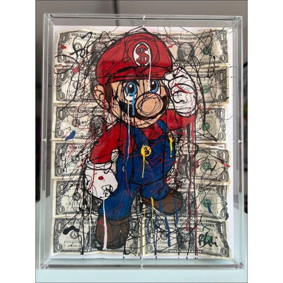 PAZBLANDINA Mario en Dólares Americanos | Obra Original Certificada
