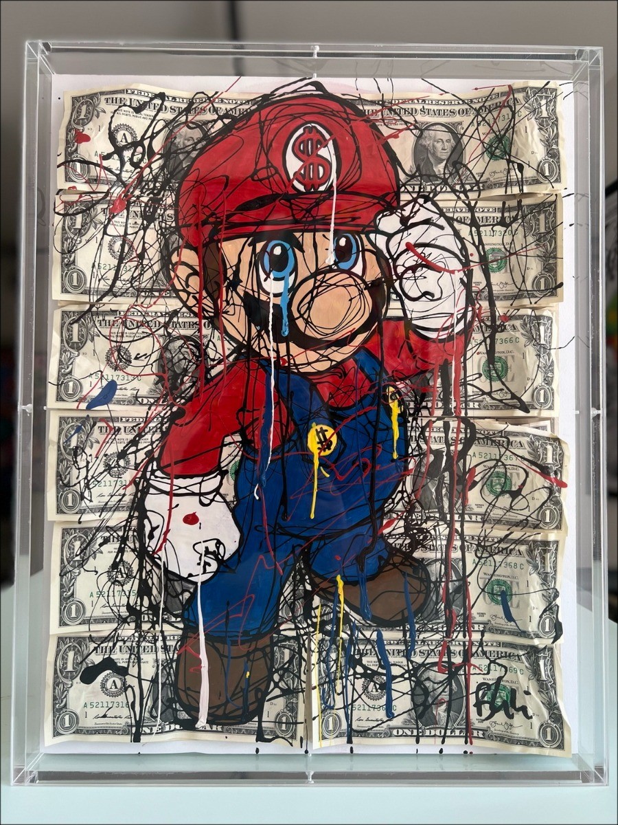 PAZBLANDINA Mario en Dólares Americanos | Obra Original Certificada