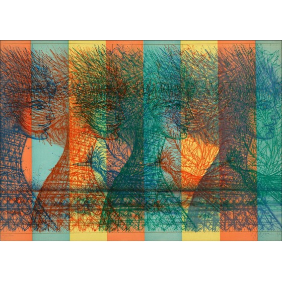 Comprar Jean Carzou Original Litografía Fry1975