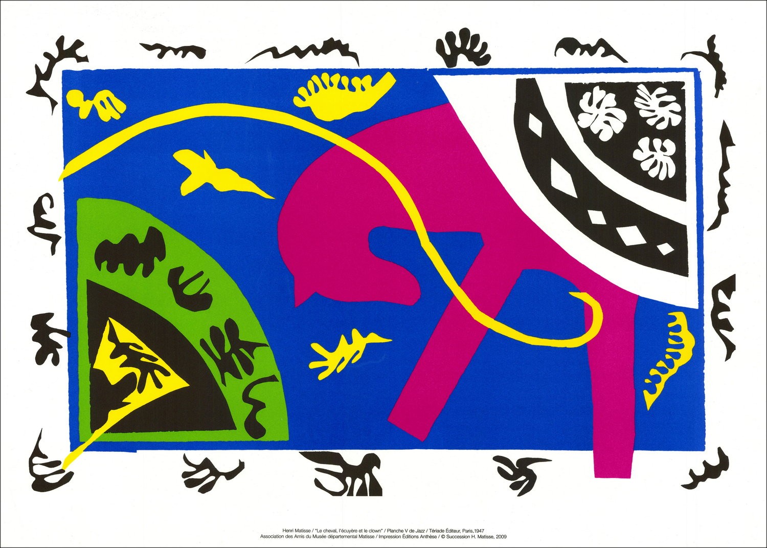 Kaufen Sie Lithographie das Pferd, L'Eculyer und Clown Henri Matisse 1947
