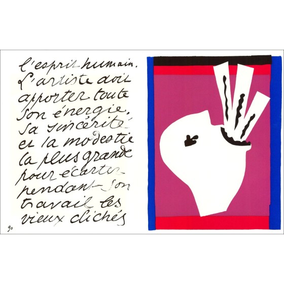 Koop Lithografie Henri Matisse Jazz, Saberwood Swallier