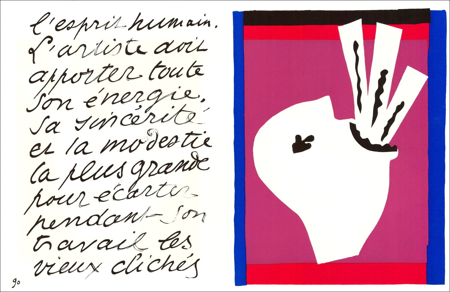 Comprar Litografía Henri MATISSE Jazz, El valor de las espadas