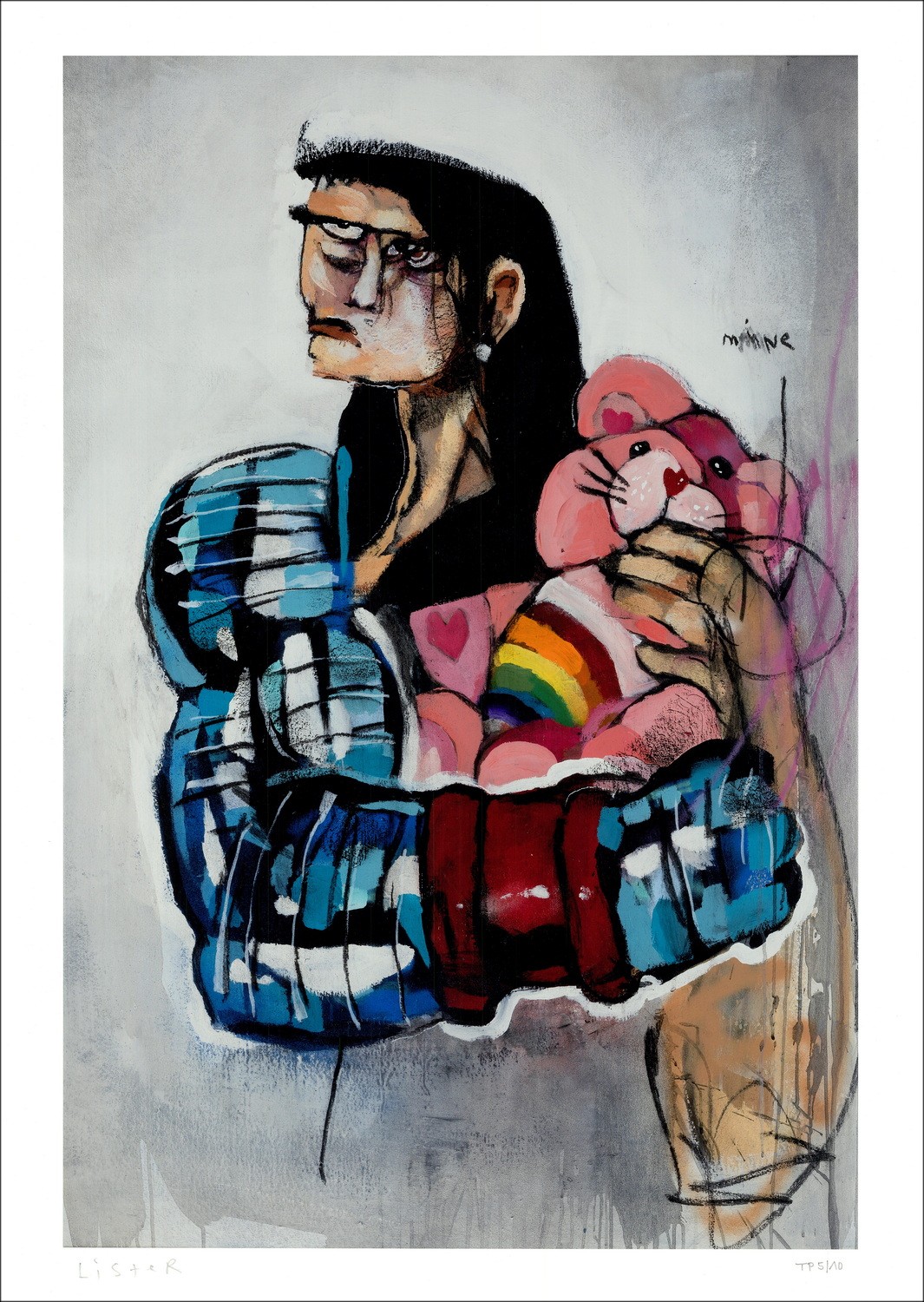 Buy Anthony LISTER Positive Lithograph Interactions 2022