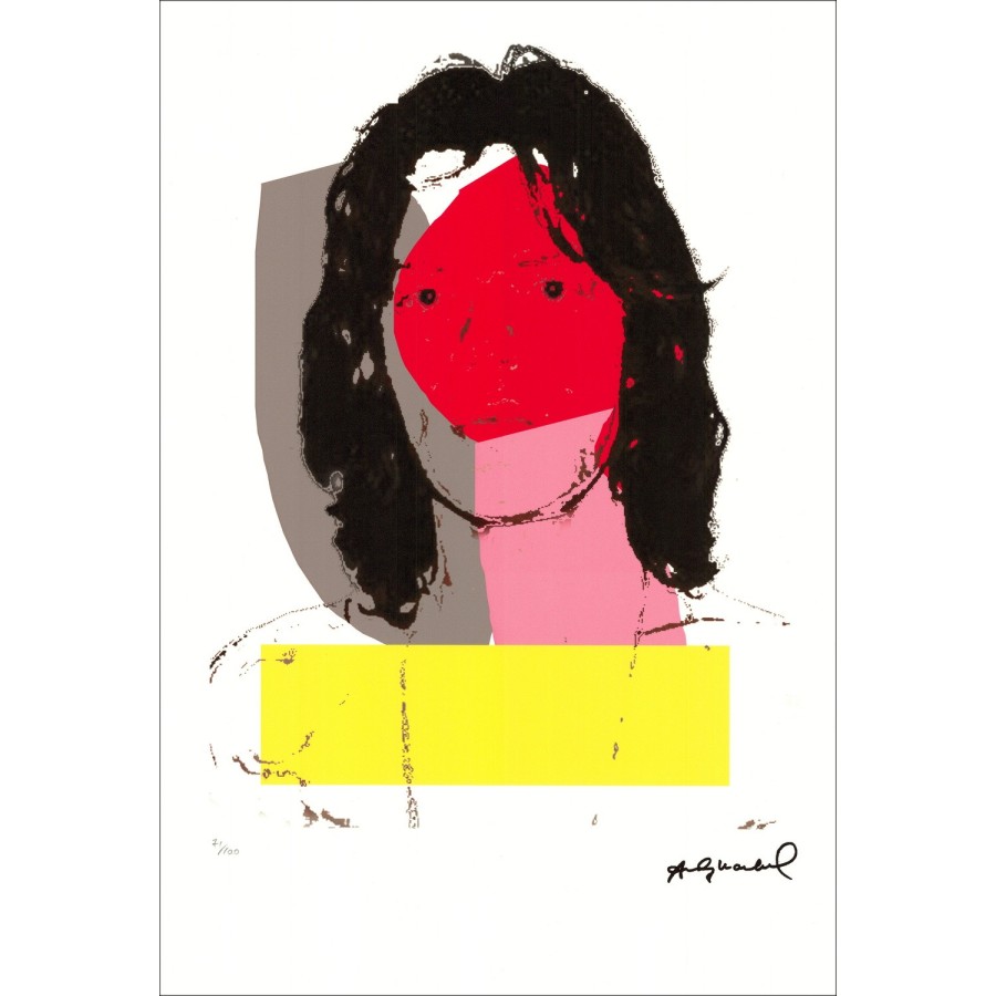 "Mick Jagger II" de Andy Warhol - Serigraphy Signed