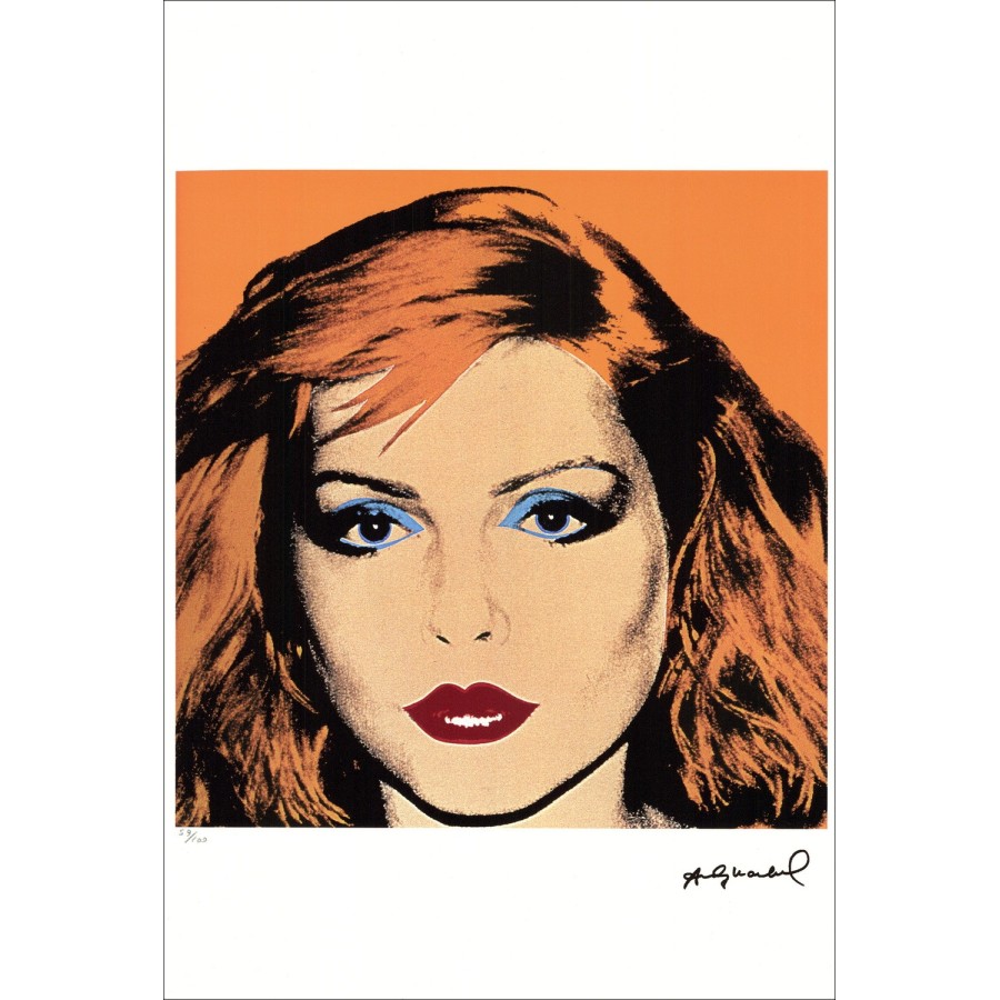 Andy Warhol - serigrafia "Debbie Harry I" 57x39cm - 1995