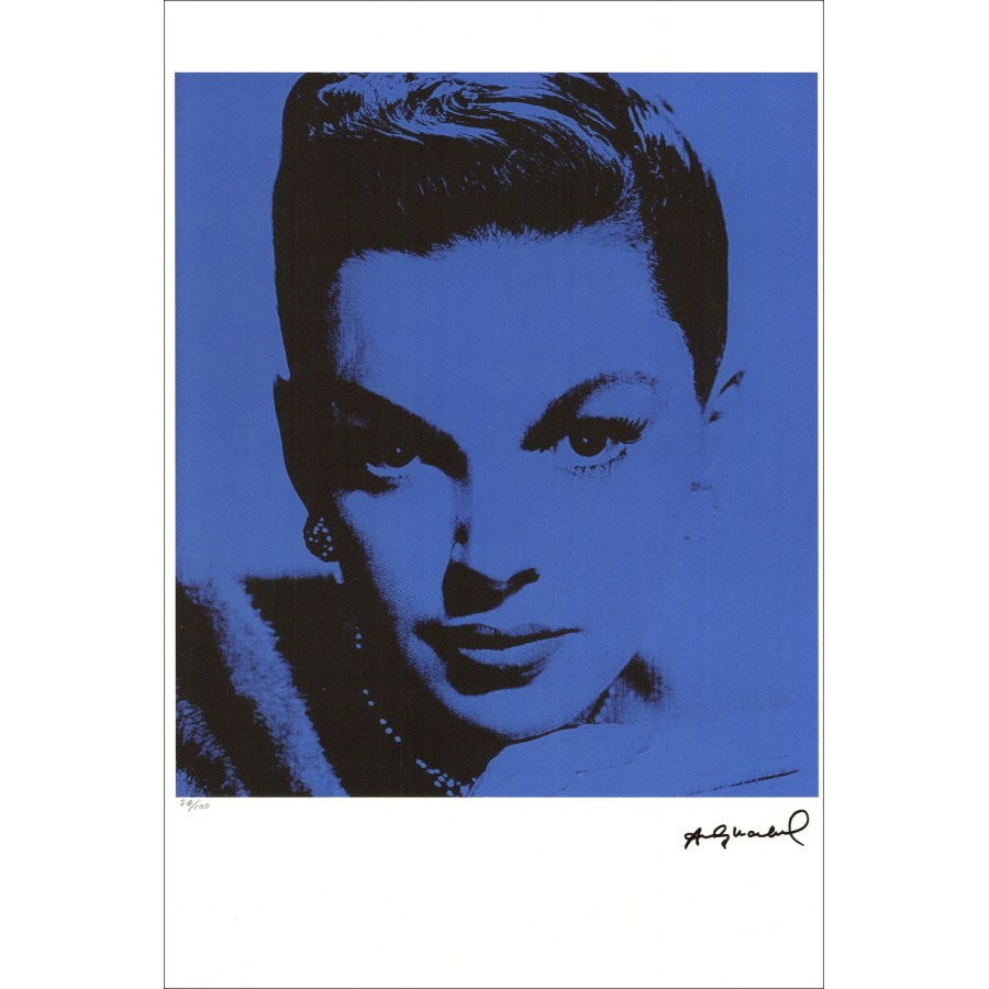 "Judy Girlande I" von Andy Warhol - signierter Siebdruck
