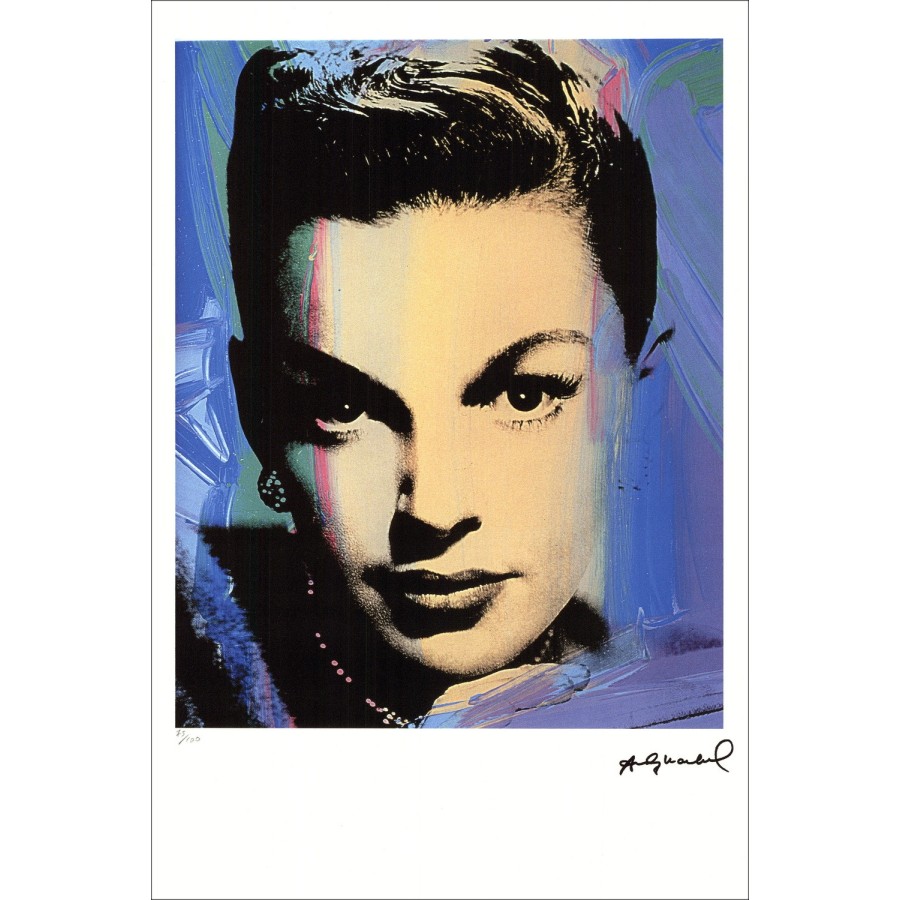 Andy Warhol - "Judy Garland II" - Sérigraphie Signée