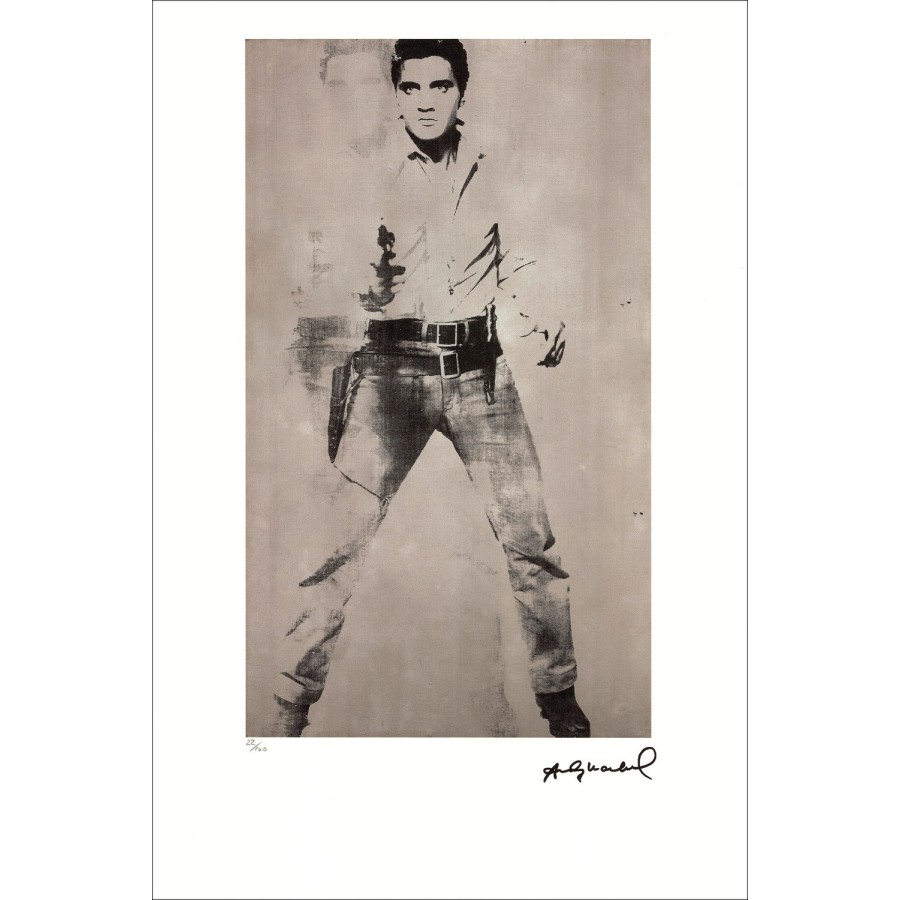 "ELVIS" di Andy Warhol - Service stampata