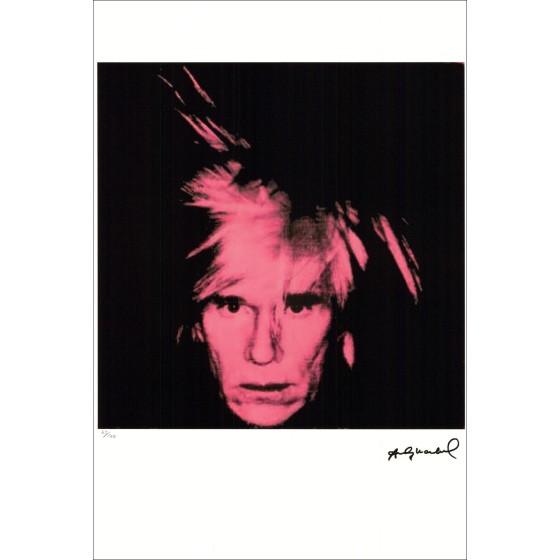 Andy Warhol - ScreenPrint "Andy Warhol Self-portret" 57x39cm - 1995