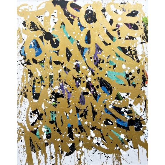 ▷ Birth of the Wind di Jonone, 2018 | Acrilico e misto
