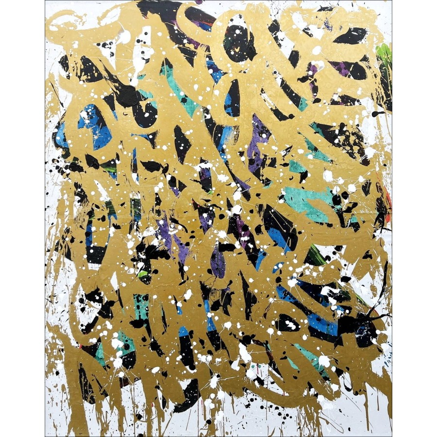 ▷ Geburt des Windes von Jonone, 2018 | Acryl & gemischt