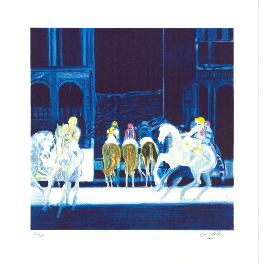 Acquista Paul Ambille Litografia originale notte originale