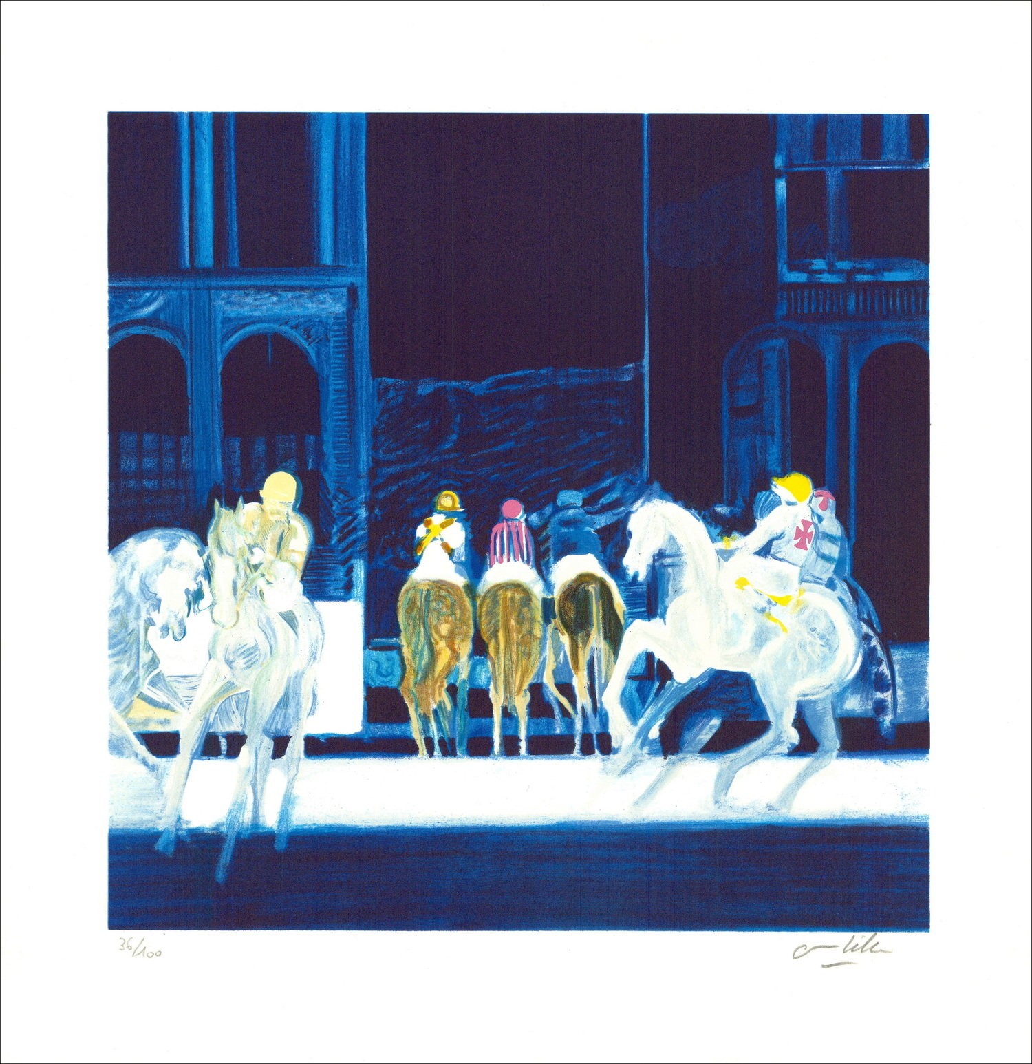 Achat Paul AMBILLE Lithographie Originale Nocturne