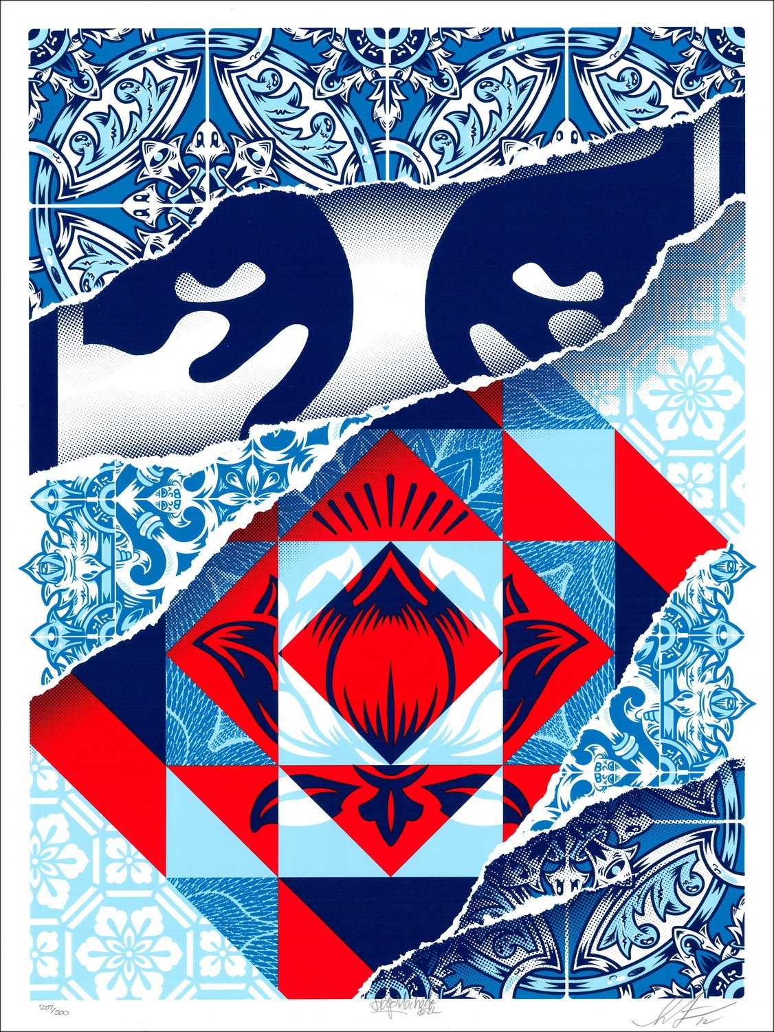 ▷ Modulare da obey & ADD FUEL, Collab Street Art Unique