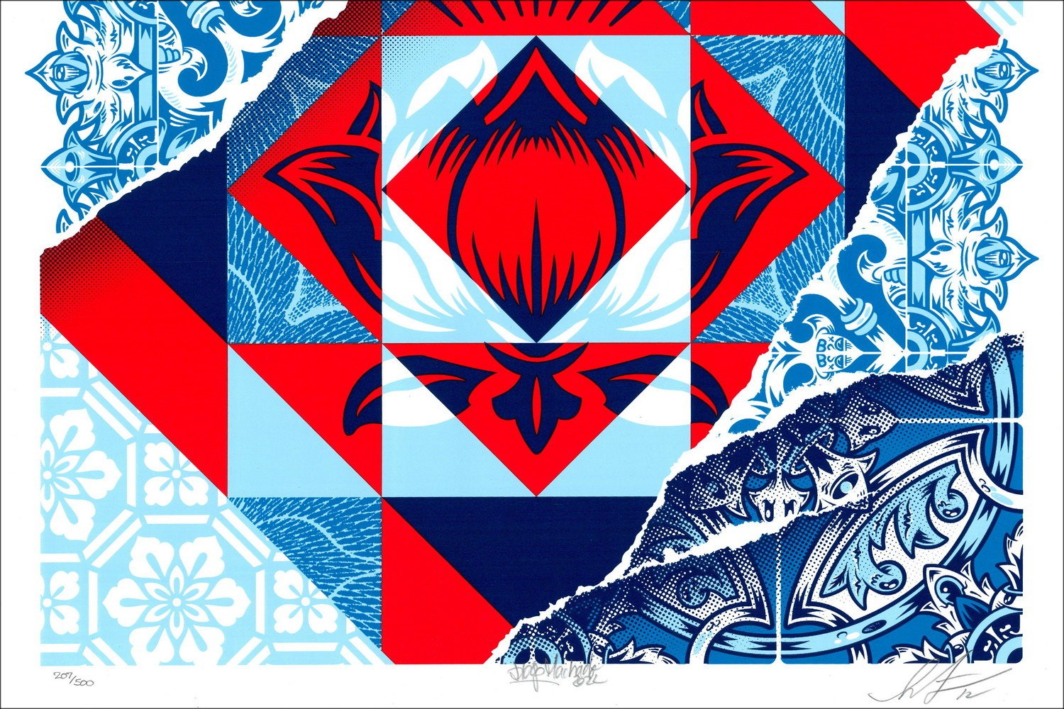 ▷ Modulare da obey & ADD FUEL, Collab Street Art Unique