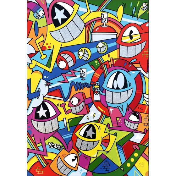 El Pez - Cattura le stelle II 2022 | Galleria 125