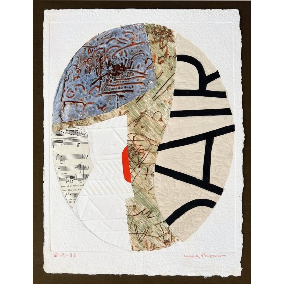 Incisione originale di Max Papart "Fiducia" 38x29cm, disponibile per la vendita
