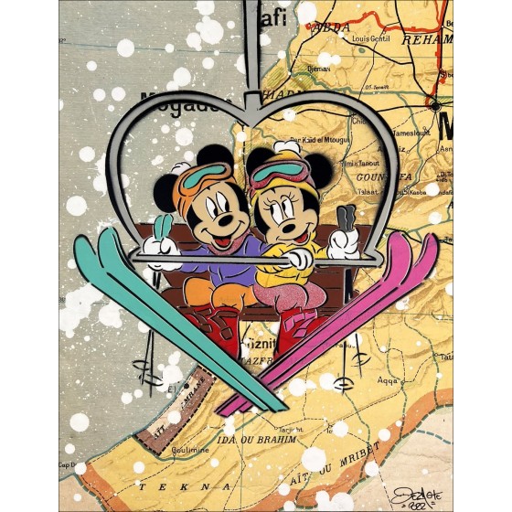 Kaufen Sie eine Dezache-Schablone-Malerei auf Mickey- und Minnie-Karte