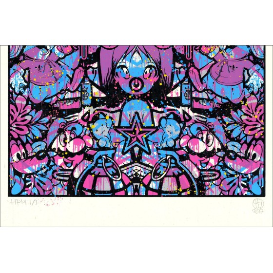 Acquista HPM acrilico e serigrafia Print Speedy Graphito Urban Karma