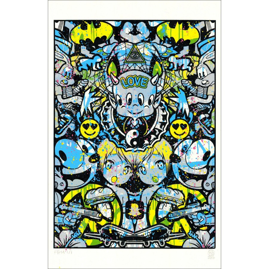 Acquista HPM Acrilico e schermo Print Speedy Graphito Urban Love