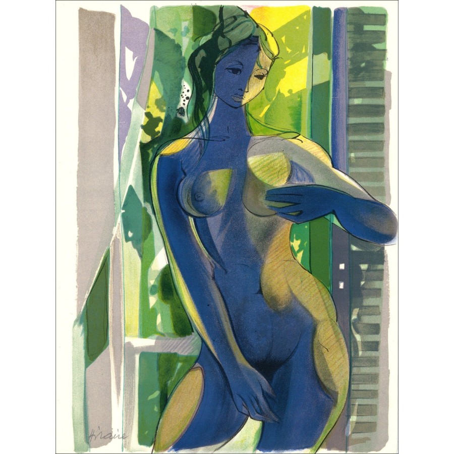 Acheter Lithographie originale de Camille HILAIRE Femmes, Suzanne 38x29cm