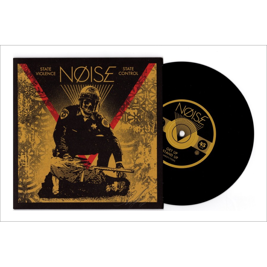 SHEPARD FAIREY (OBEY) Noise State Violence State Control, disc