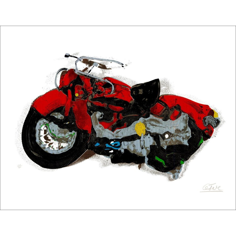 Acheter Sérigraphie CÉSAR Compression de moto