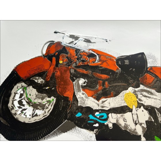 Comprare la compressione del motociclo Caesar di serigrafia