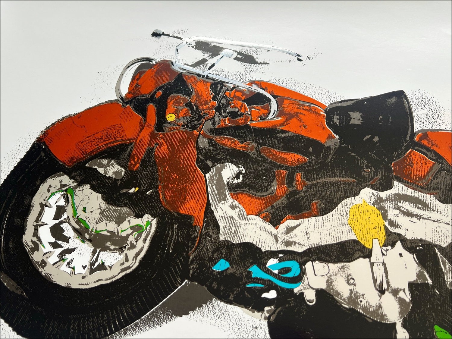 Acheter Sérigraphie CÉSAR Compression de moto
