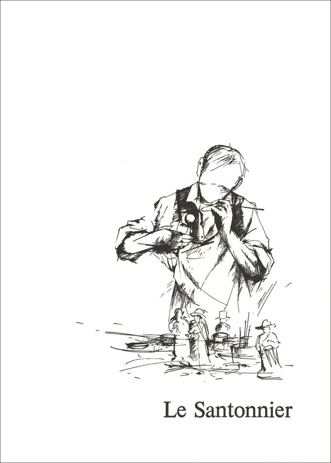 Acquisto Litografia Originale di Raymond POULET Il Santone 1984