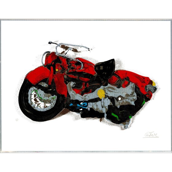 Comprare la compressione del motociclo Caesar di serigrafia