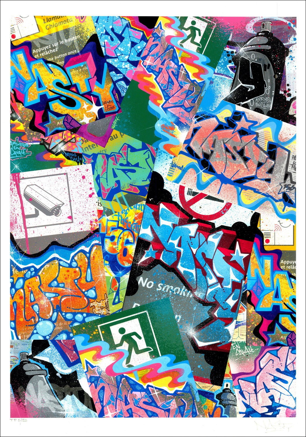 Subway Signs Mania by NASTY, 2022
