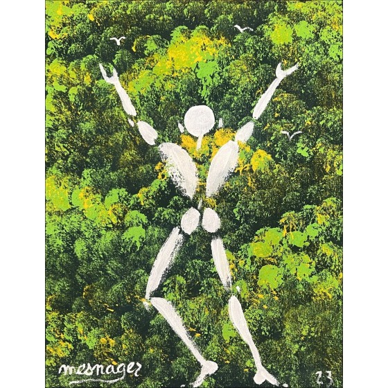 Acquista jérôme mesnage alberi pittura acrilico 2023