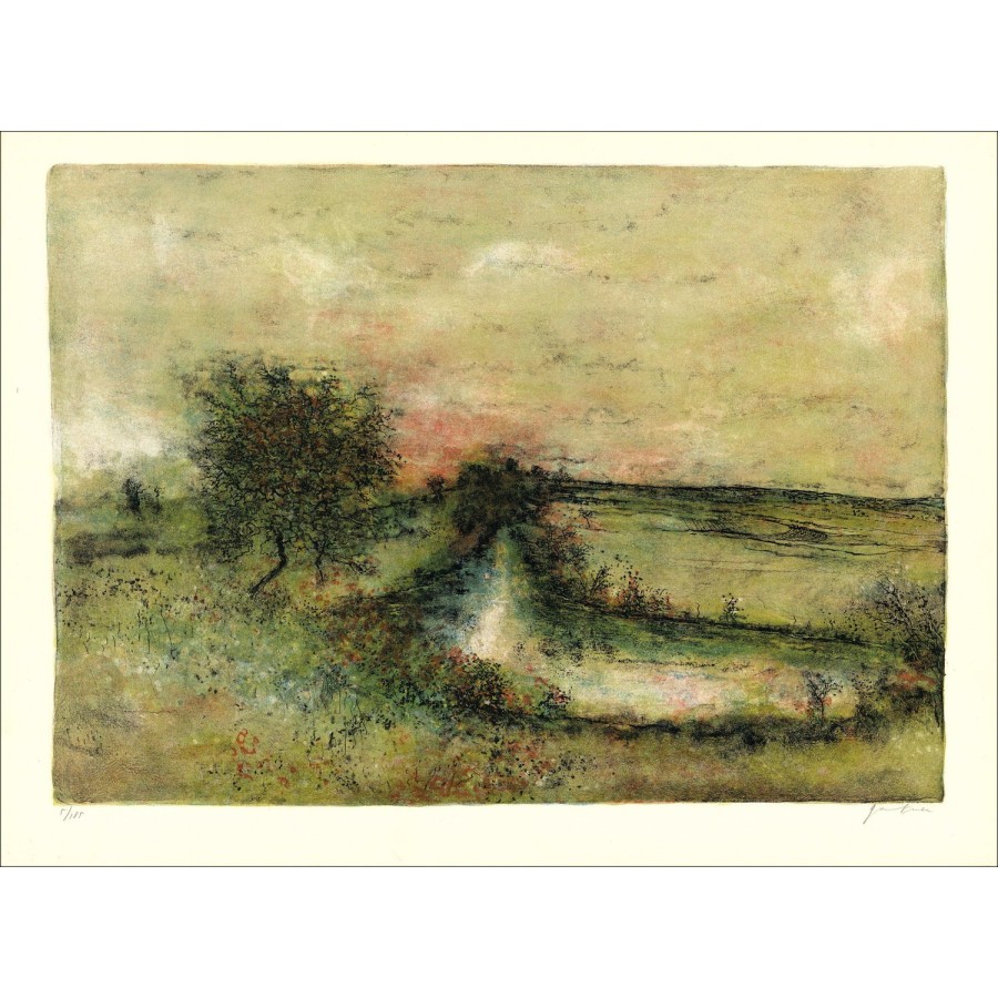 Kaufen Sie den Weg in den Bereichen Bernard Gantner Original-Lithographie