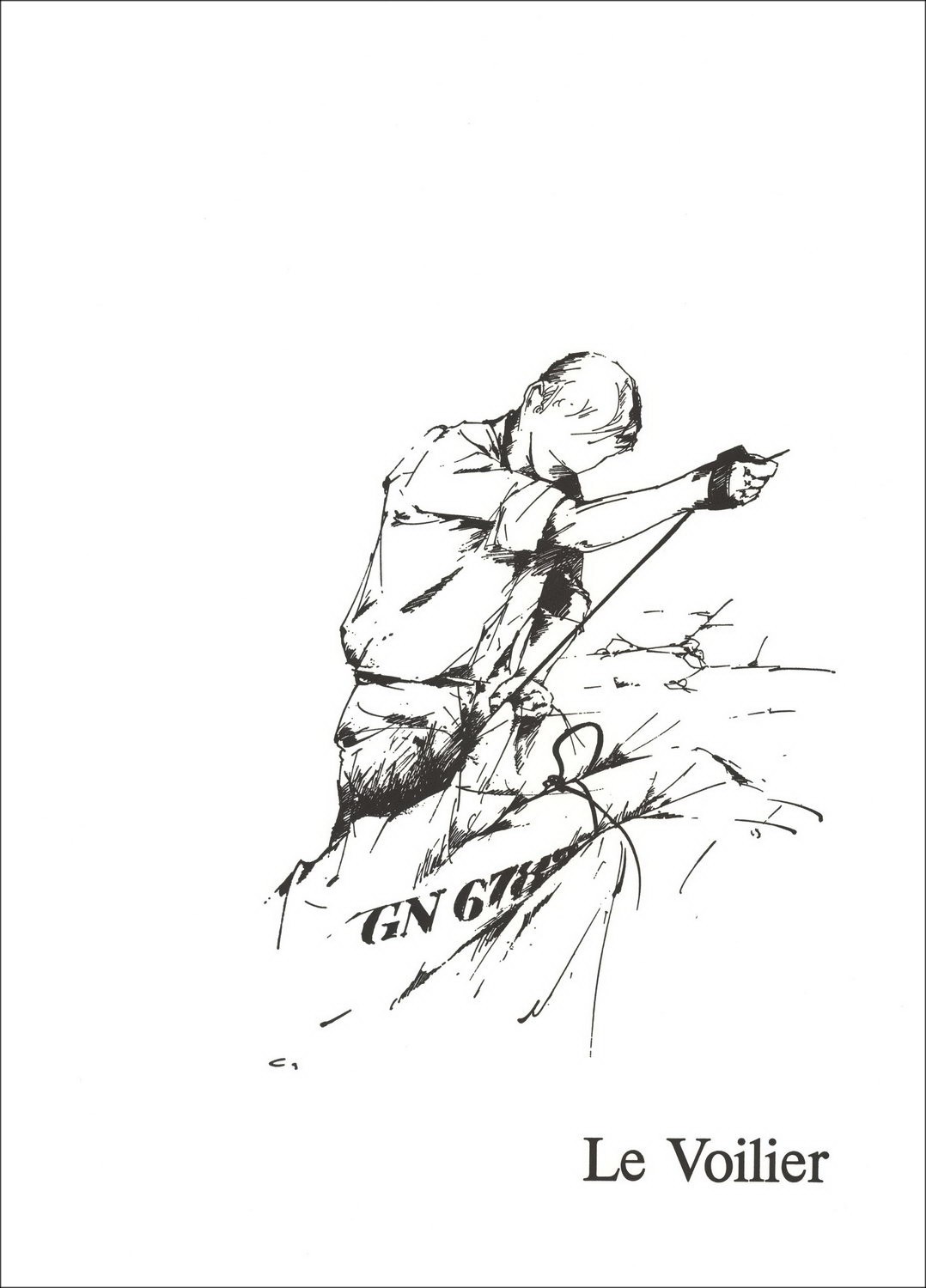 Achat Lithographie Originale Raymond POULET Le Voilier 1984