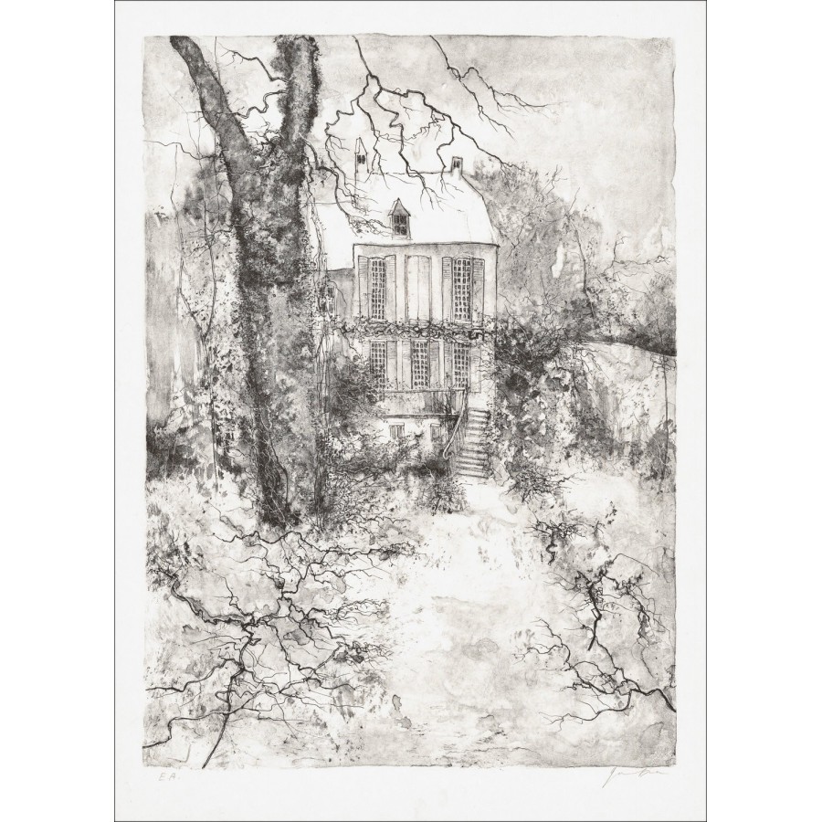 Acquista Bernard Gantner The Château Litografia originale