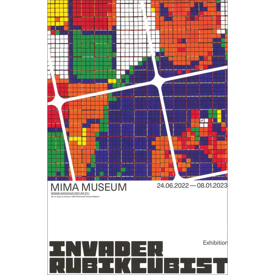 ➤ Esposizioni esposizioni Rubikcubist INVADER 2023