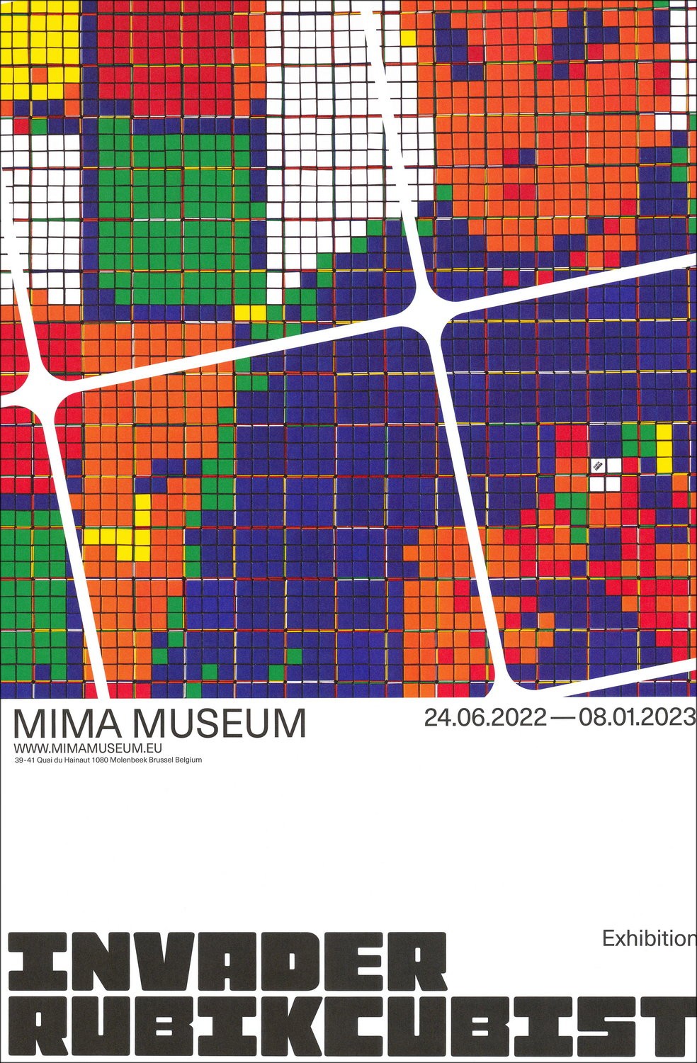 ➤ Esposizioni esposizioni Rubikcubist INVADER 2023