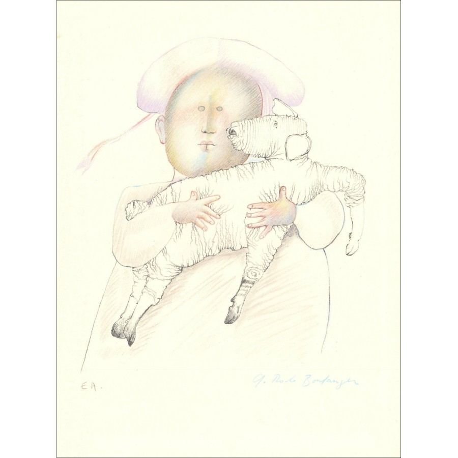 Il bambino di Graciela Rodo Boulanger - Litografia 
