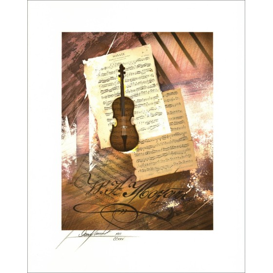 Kaufen Sie Mozart Raymond Chicken Original-Lithographie 