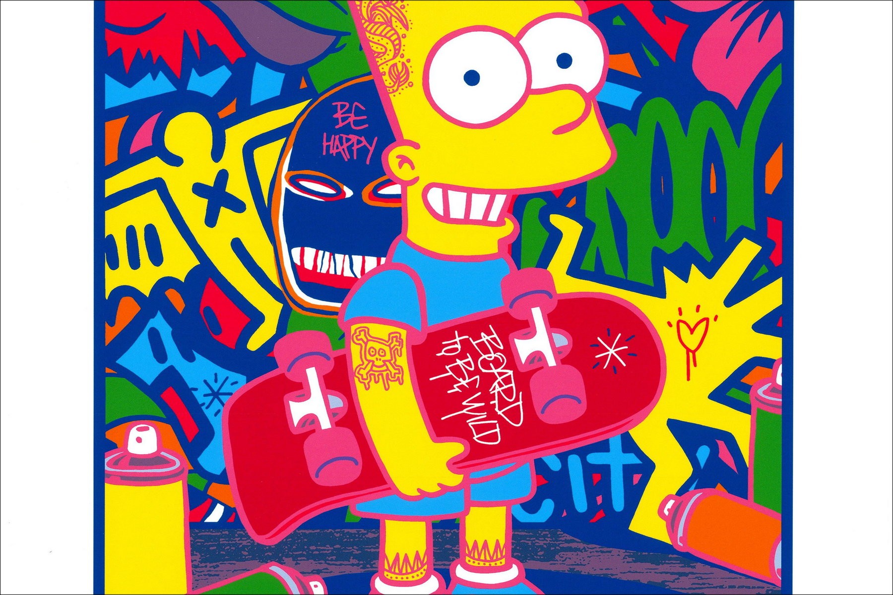 Bart Simpson, Junta para ser salvaje por SPEEDY GRAPHITO, 2021