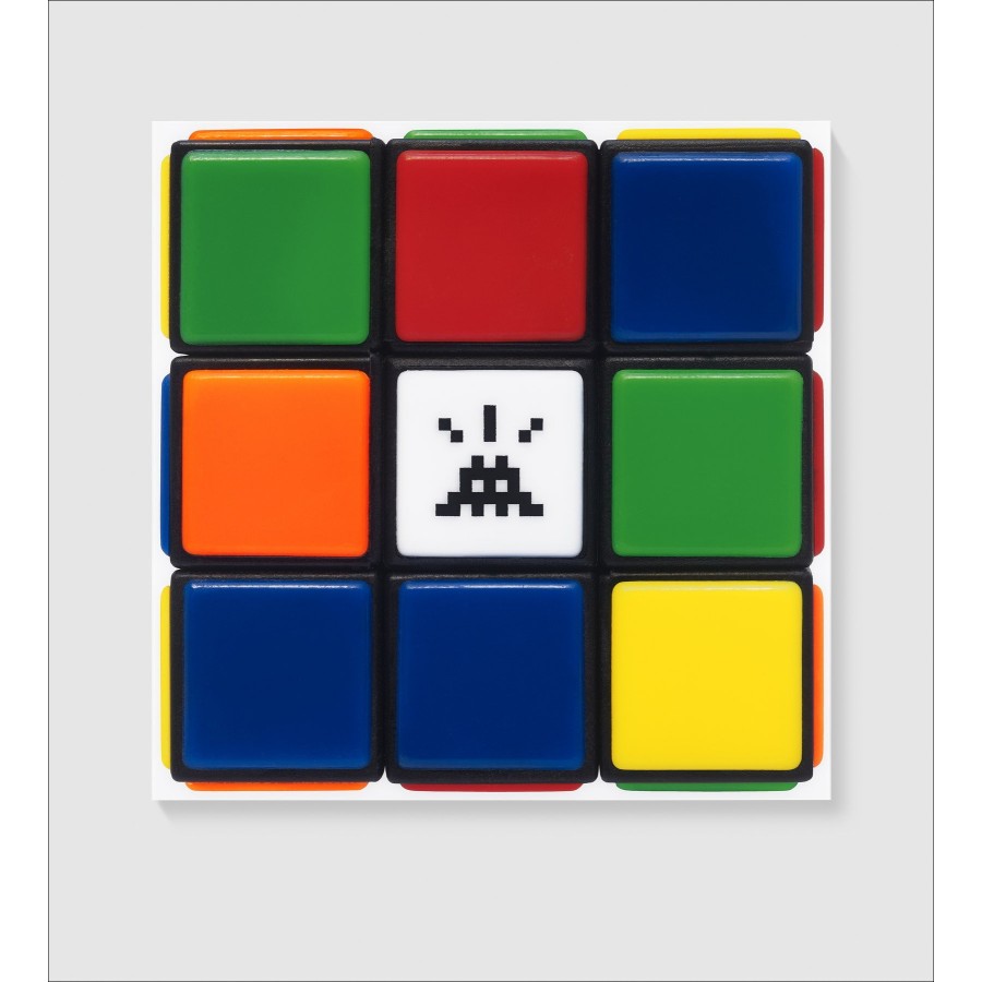 Artista INVADER Cubo invadido NVDR1-1' artworks' 2023