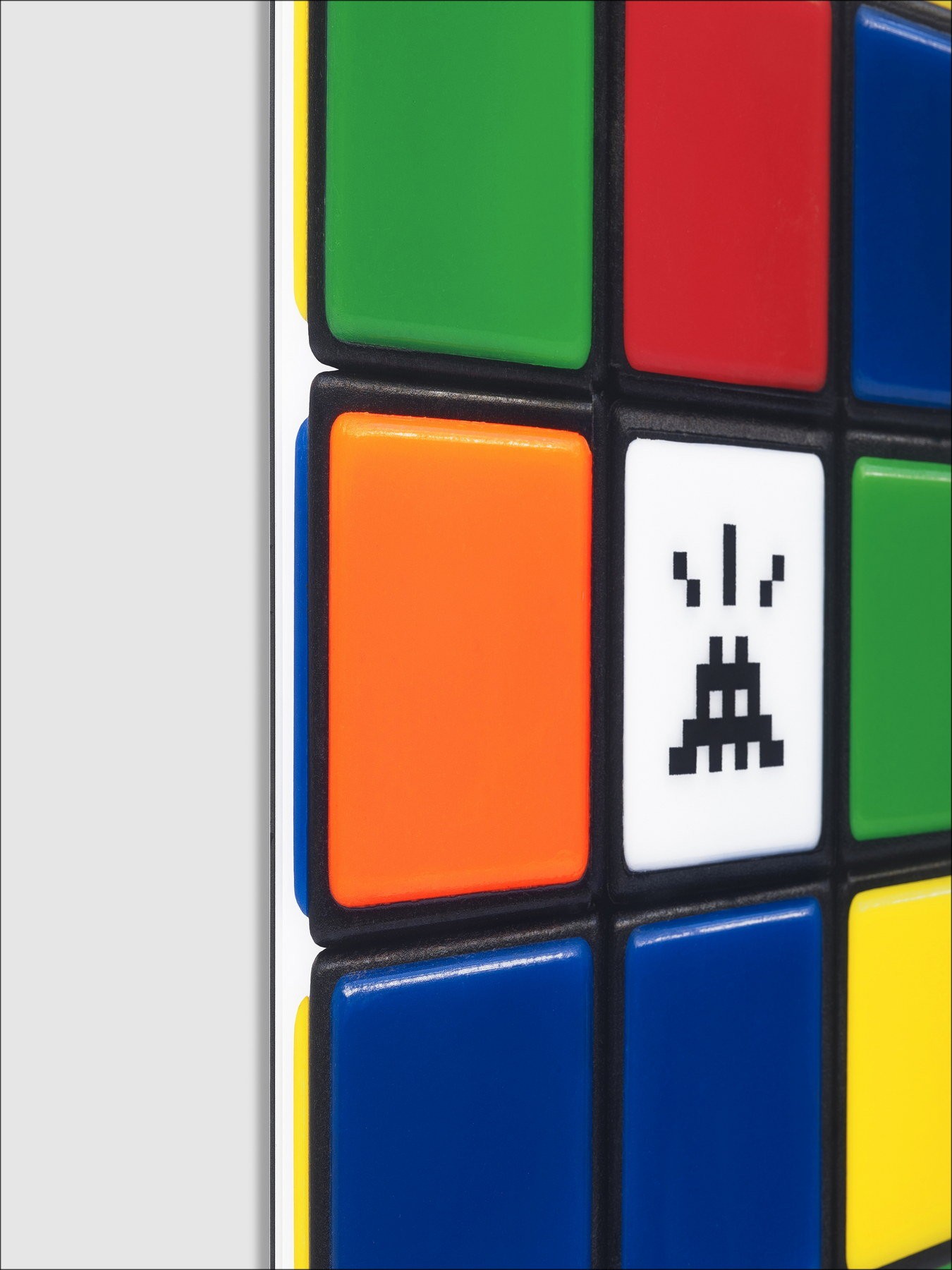 Artista INVADER Invaso Cube NVDR1-1' opere d'arte' 2023