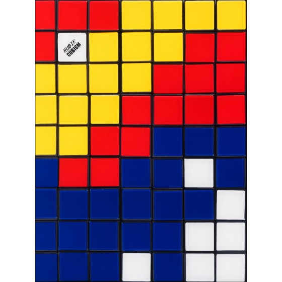 ▷ Rubik Camouflage NVDR1-2 par INVADER, 2023