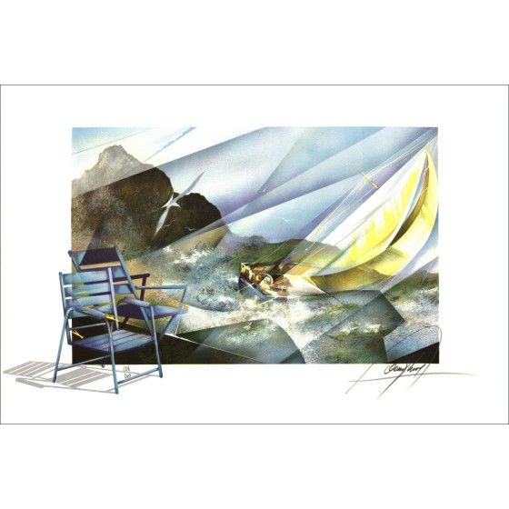 Kaufen Sie Raymond Huhn Cruel Sea Lithographic Original