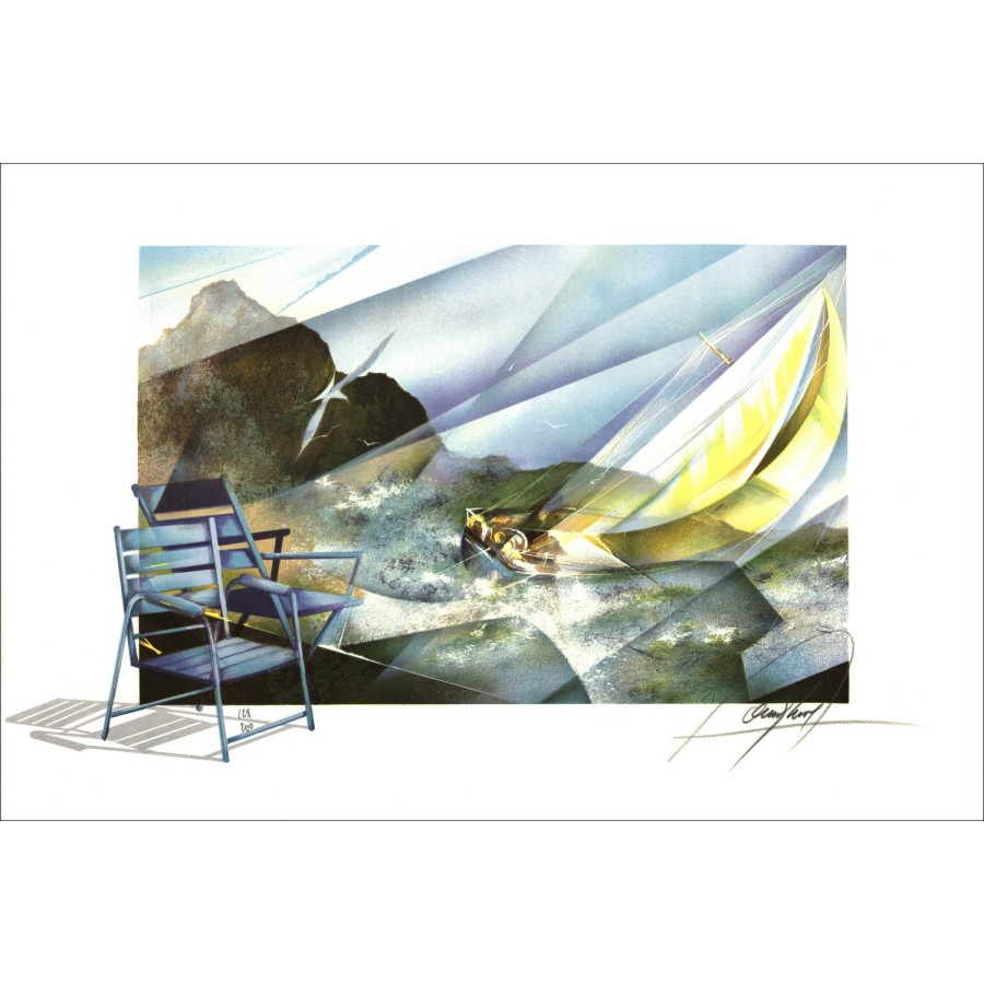 Comprar Raymond Pollo Cruel Sea Litografía Original
