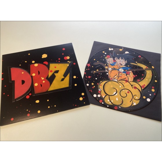 DEZACHE : Gecertificeerd schilderij Goku DBZ (circa 2022)