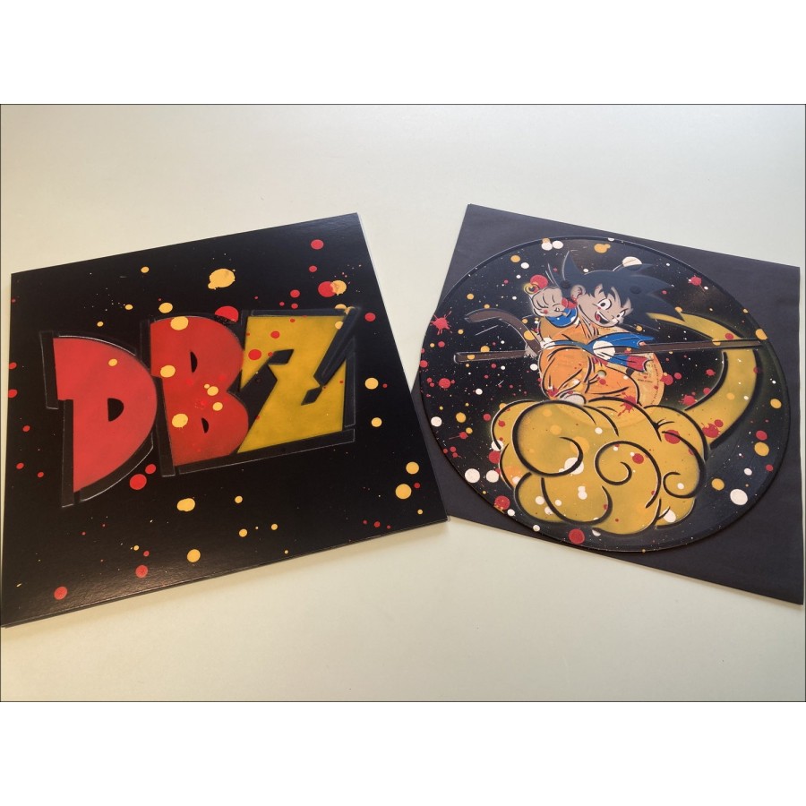 DEZACHE : Gecertificeerd schilderij Goku DBZ (circa 2022)