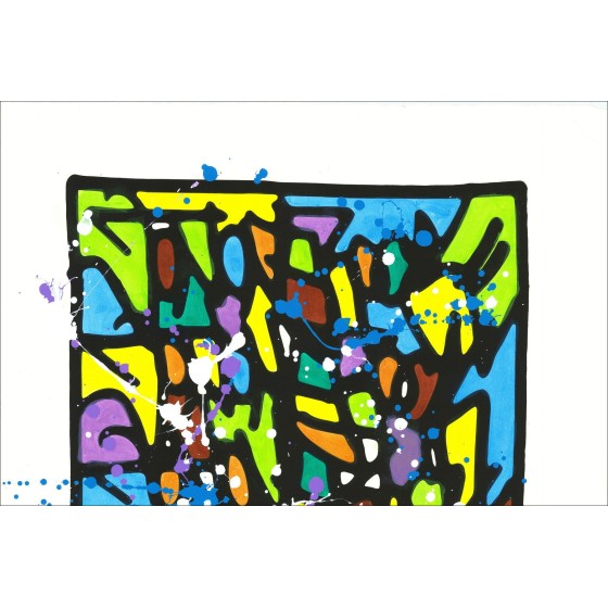 ▶ ︎ Jonge HPM Acryl- en schermafdruk (single) HPM 2018-V3