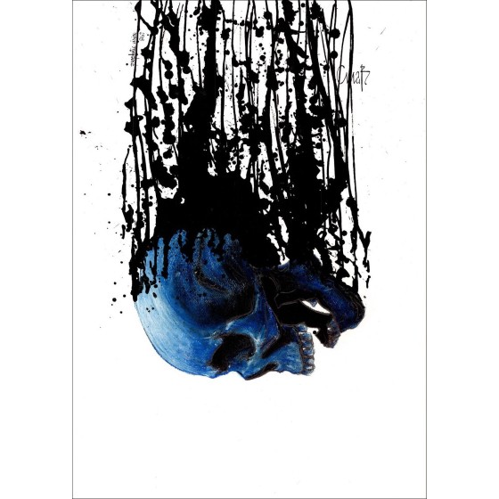 Christophe MABILLON - Disegno originale "Visione profetica" 70x50cm - 2015